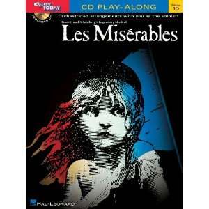 Les Misérables   E Z Play® Today CD Play Along Vol. 10   Bk+CD