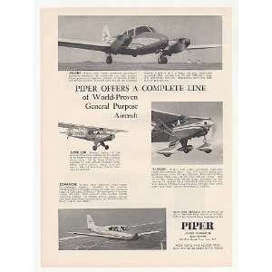  1959 Piper Apache Super Cub Comanche Tri Pacer Photo Print 