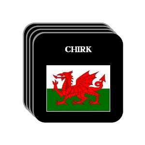  Wales   CHIRK Set of 4 Mini Mousepad Coasters 