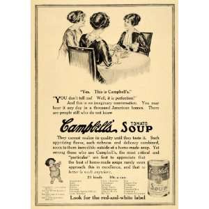   Inspired Campbells Soup Can   Original Print Ad