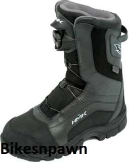 New Mens Size 10 Grey BOA HMK Voyager Snowmobile Snow Boots  