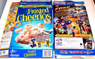 This listing is for one 1998 Frosted Cheerios Lost in Space Cereal Box 
