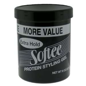  Softee Extra Hold Protein Styling Gel Case Pack 6   816377 