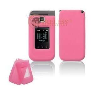  Pink Soft Silicone Gel Skin Cover Case for Samsung Alias 2 