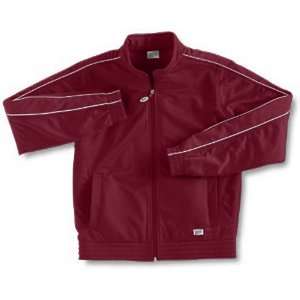  Soffe Youth Brushed Tricot Jacket Warm Ups 603 MAROON 