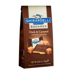 Ghirardelli Chocolate Dark Chocolate & Caramel Squares Chocolates Gift 