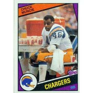  1984 Topps #183 Chuck Muncie   San Diego Chargers 