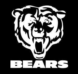 Chicago Bears 12 Decal NFL NFC Window Sticker  