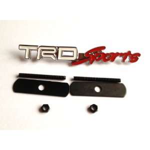    TOYOTA TRD 3D Metal Emblem Auto Front Grill Grille Automotive