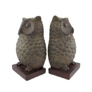 Wise Old Owl Pair of Bookends