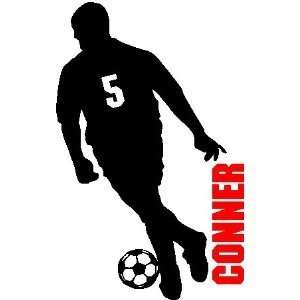   /NUMBER.SOCCER WALL ART DECALS STICKERS GRAPHICS