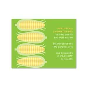  Party Invitations   Corn Cobs By Dwell Health & Personal 