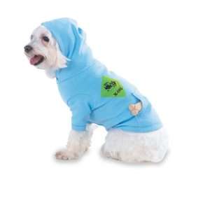  SNOW PLOW CROSSING Hooded (Hoody) T Shirt with pocket for your Dog 