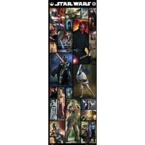  Movies Posters Star Wars   Compilation   61.6x20.7 inches 