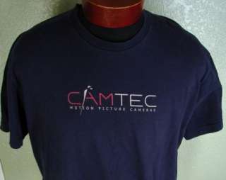 Camtec Motion Picture CAMERA Film CREW SHIRT XL  