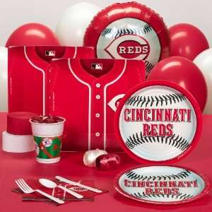  Lets Party By AMSCAN Cincinnati Reds Baseball Standard 