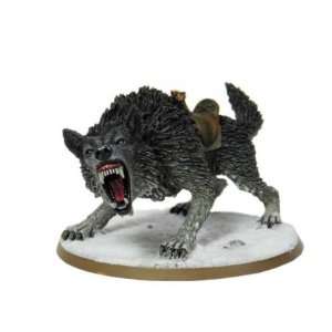    Masquerade Miniatures   RuneCast Wolf Snarling Toys & Games