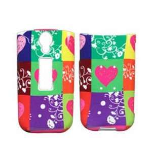   Cell Phone Snap on Protector Faceplate Cover Housing Case   Color Love