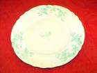 VTG Etruria and Mellor & Co. China Dinner Plate Green Floral 10 