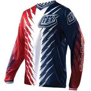  Troy Lee Designs GP Shocker Jersey   3X Large/Red/White 