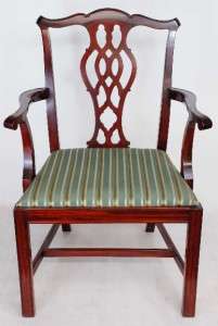 Set of 6 Chippendale Dining Chairs, c. 1920