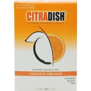 Citra Solv Auto. Dish Powder, Valencia Orange, 45 Ounce (Pack of 12)