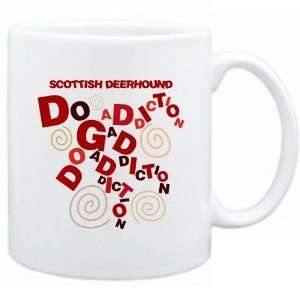  New  Scottish Deerhound Dog Addiction  Mug Dog