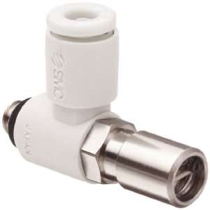 SMC AS1201F M5 04D Air Flow Control Valve with One Touch Fitting, PBT 