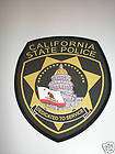 CALIFORNIA STATE POLICE CHP DECAL STICKER 3 1/4