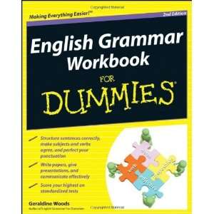   Grammar Workbook For Dummies [Paperback] Geraldine Woods Books