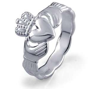  Claddagh Ring LS RS671   Size 7 Made in Ireland. Claddagh 