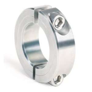 Two Piece Clamping Collar, 2 15/16, Zinc Plated Steel  