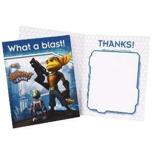  Ratchet and Clank Thank You Cards 