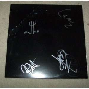  METALLICA autographed SIGNED Black album *PROOF 