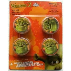   SHREK 2 Party Favor Treats OGRE OOZE Slime (Pack of 4) Toys & Games