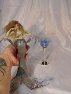 MARTINI MERMAID Ooak Art Doll Fantasy Sculpture By Veronika IADR DMA 