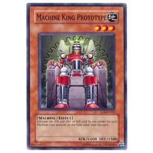   Machine King Prototype / Single YuGiOh Card in Protective Sleeve