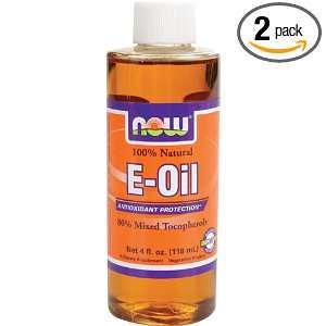  NOW Foods E oil, 4 Fl Ounces (Pack of 2) Health 