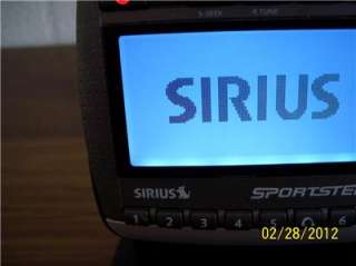 Sirius Sportster SP R2 Receiver SP H1 Home Docking Station Antenna Car 