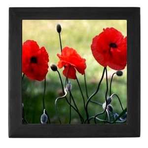  Poppy   Photo by Cliff Hilton Animals Keepsake Box by 