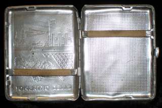 Russian Soviet Cigarette Case Holder Metal USSR Aurora Revolution 1917 