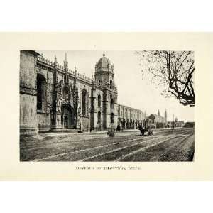  1915 Print Hieronymites Religious Monastery Belem Portugal 