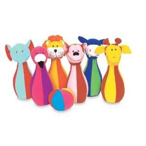  Animal Skittles Set and Carry Case Toys & Games