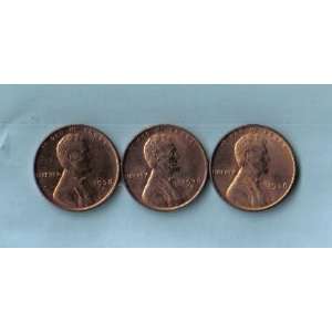 1938 PDS Lincoln Cent Set 
