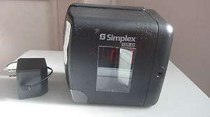 Simplex 125 0 Time Stamp Clock  