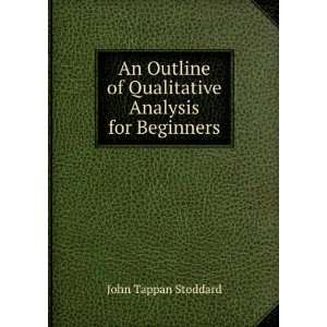   of Qualitative Analysis for Beginners John Tappan Stoddard Books