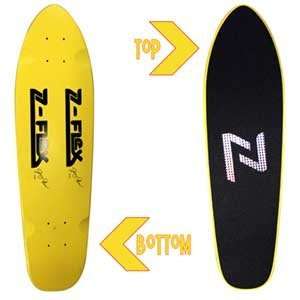 Flex   Jimmy Plumer Skateboard Deck (7.75 x 27) Yellow w/ Grip 