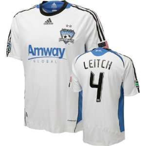  Chris Leitch Game Used Jersey San Jose Earthquakes #4 