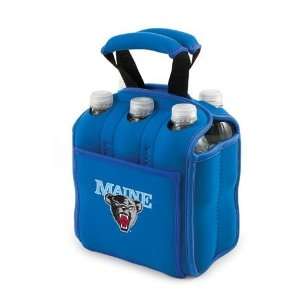   Insulated Neoprene Six Pack Beverage Carrier (Blue)