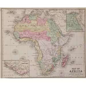  Warren Map of Africa (1878)